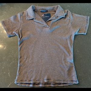 Brandy Melville crop top collared shirt